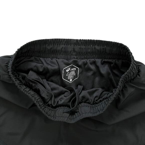 ASICS Core Split Womens Black Quick Dry Build In Brief Running Athletic Shorts S - Picture 4 of 10